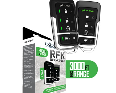 Excalibur 2-Way 5-Button Range Extender Kit RFK-42-SST