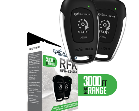 Excalibur 1-Way 1-Button Range Extender Kit RFK-12-SST