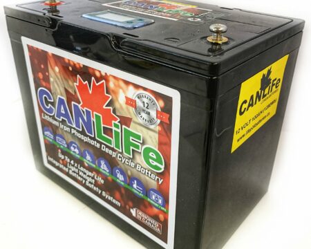 CanLiFe 12V134Ah Lithium Iron Phosphate Battery With LCD Display & Bluetooth (Not Waterproof)