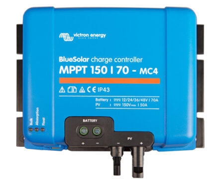 Victron Blue Solar MPPT 150/70-MC4 - 150 Volt 70 AMP Charge Controller SCC010070300 (No Bluetooth)