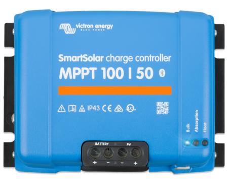 Victron Smart Solar MPPT 100/50 - 100 Volt 50 AMP Charge Control - SCC110050210 With Bluetooth