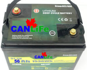 CanLife LiFeP04 Lithium 36 Volt 30 Amp Hour Trolling Motor Battery - (Group 27 Size) Waterproof - In Stock