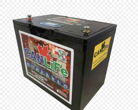 CanLiFe 12 Volt 105 AH Lithium Iron Phosphate Battery With LCD Display & Bluetooth