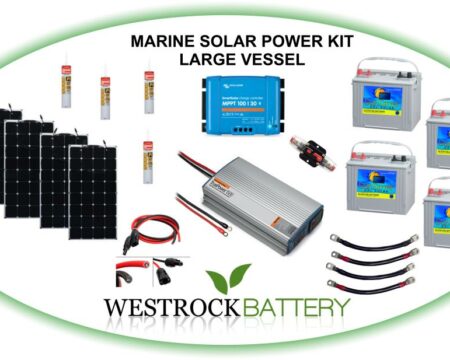 Large Vessel Marine Solar Power Kit