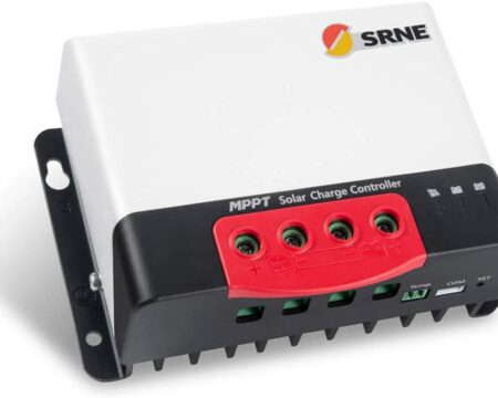 SRNE Solar MPPT 100/30 - 100 Volt 30 AMP Charge Controller Great For Boats & RV's - SR-MC2430