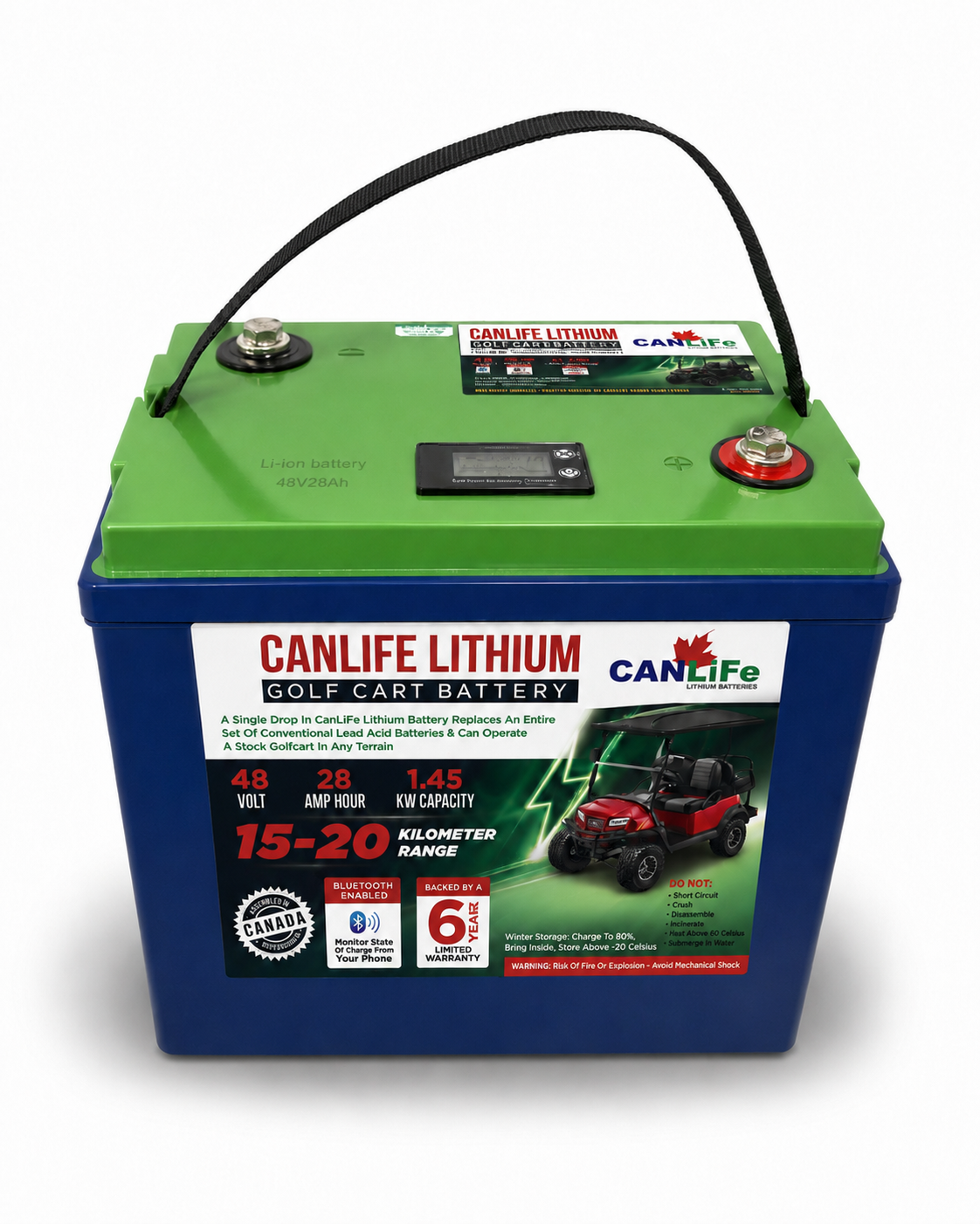 CanLiFe 48V 28Ah golf cart battery kit CanLiFe 48V 28Ah golf cart battery kit product image