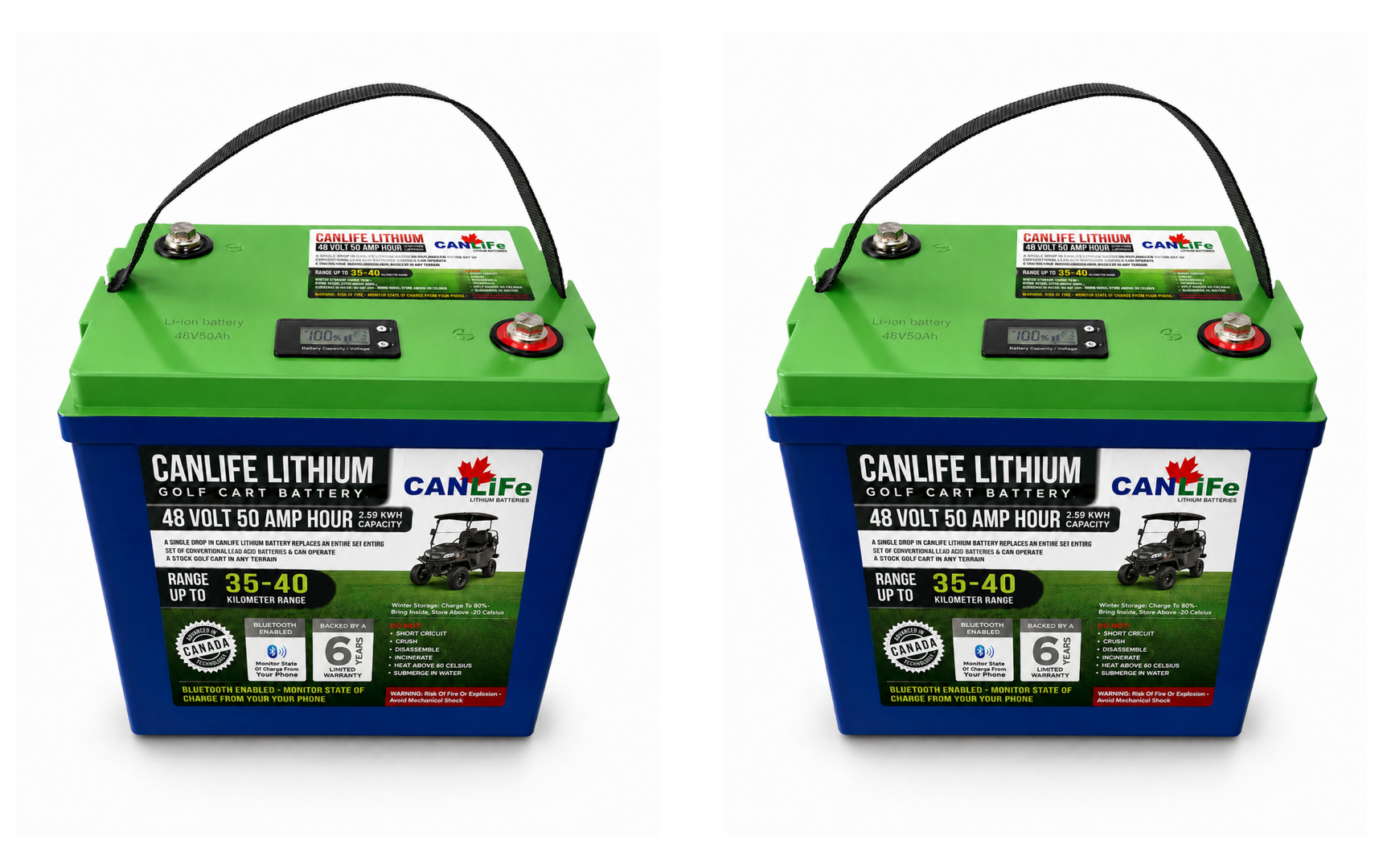 CanLiFe dual 48V 50Ah fleet battery kit CanLiFe dual 48V 50Ah fleet battery kit product image
