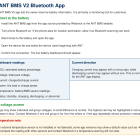 CanLiFe ANT BMS V2 Bluetooth app guide image