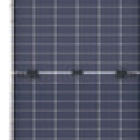 Rear view of LONGi LR5-72HBD-540M bifacial solar module