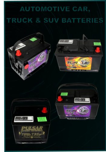 Automotive, Truck & SUV Batteries For The Manitoba Market